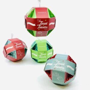 Christmas Crackers Tinsel Teaser GAME Puzzle 4 pcs.